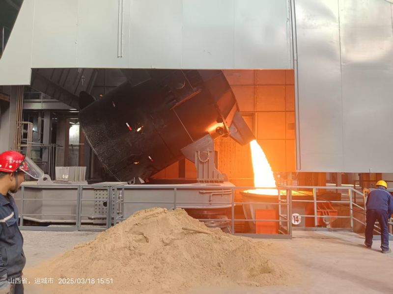 山西兩臺7500KVA精煉爐順利投產(chǎn)運(yùn)行
