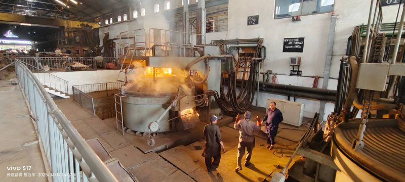 巴基斯坦電弧爐項(xiàng)目