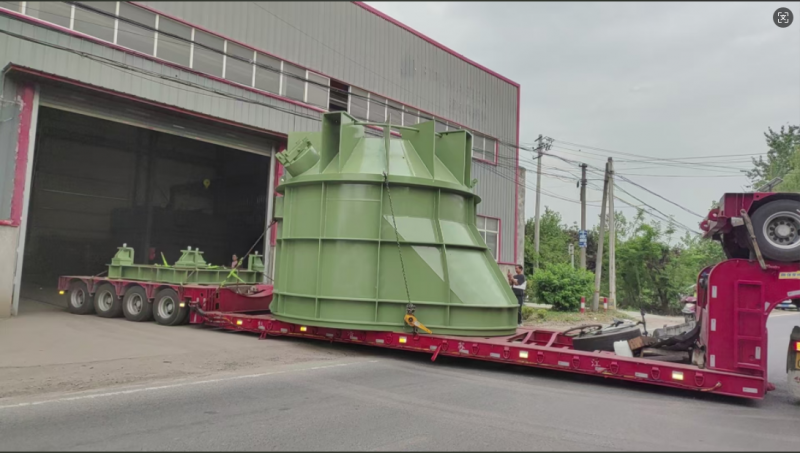 強強聯(lián)手！陜西誠達工業(yè)爐制造有限公司等離子熔融熱解爐發(fā)運寶武，共探工業(yè)環(huán)保新路徑