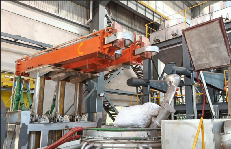 沖刺投產(chǎn)！我公司為遼寧建興投建的 2*4000KVA 高爐熱熔渣制礦棉調(diào)質(zhì)爐項(xiàng)目進(jìn)入安裝調(diào)試關(guān)鍵期