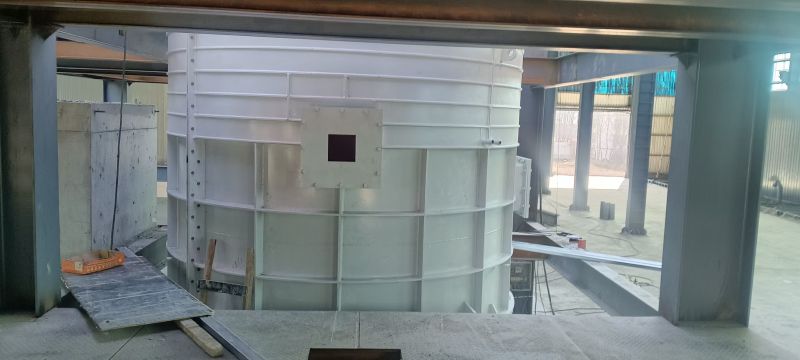 關(guān)鍵設(shè)備落地！陜西誠達等離子熔融爐在內(nèi)蒙古云碩項目現(xiàn)場有序安裝