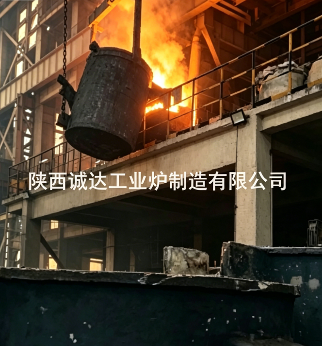 喜訊！陜西誠達為新疆企業(yè)定制的中低碳錳鐵精煉爐順利開爐熱兌